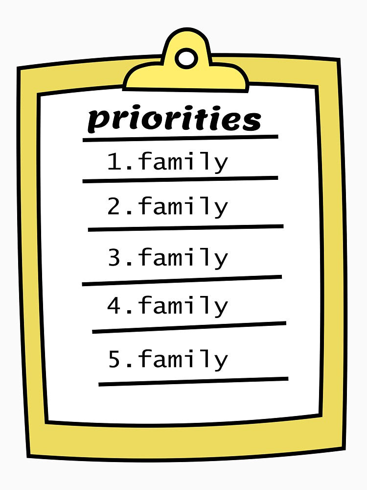 priorities family family family by Saberfahid