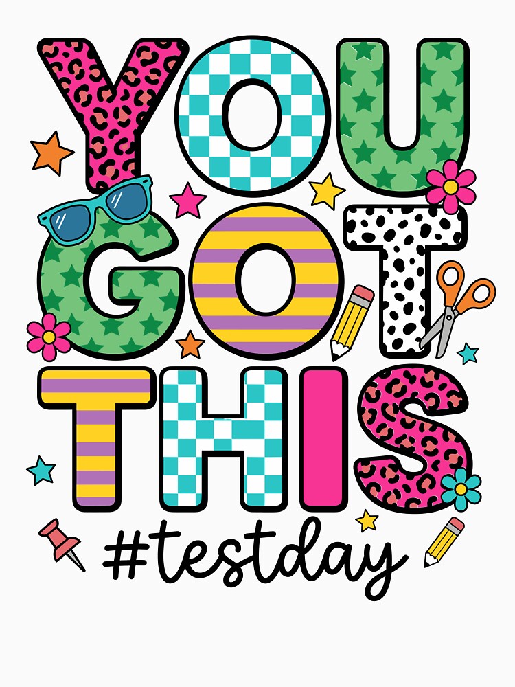 Cute Test Day Motivation for Kids by KroghDs