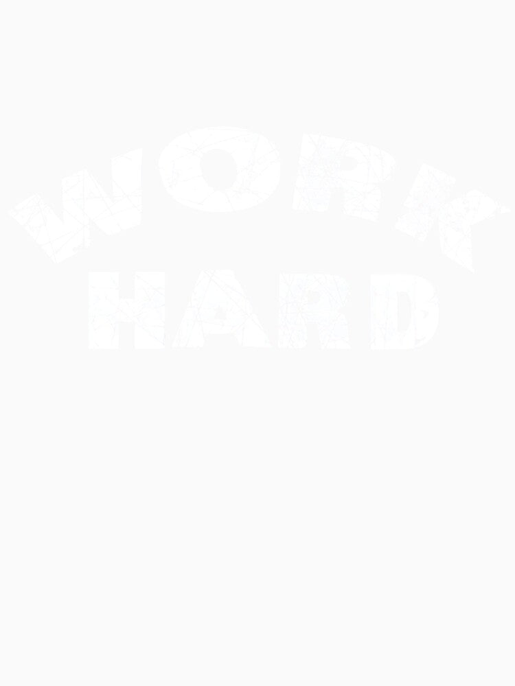 Work Hard Text by MOBI-CASE