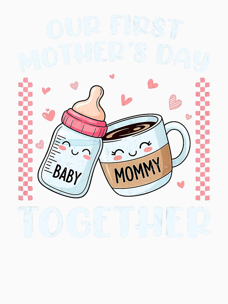 Our First Mother’s Day Together Cute Mommy Mug by zamiokaline