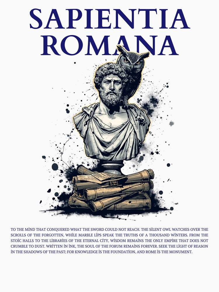 Roman Academia - Sapientia Romana Gothic Noir Art by mixtremestudio