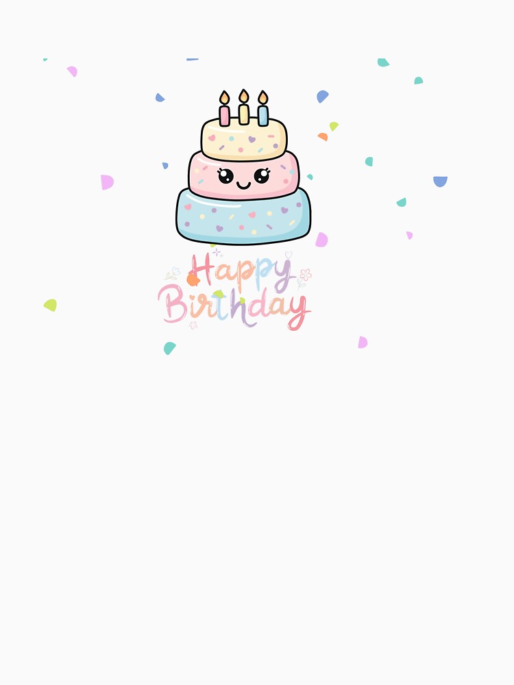 Happy birthday by JustCake96