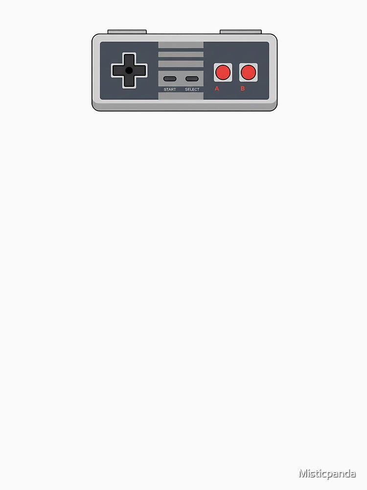 Retro Game Controller Illustration by Misticpanda