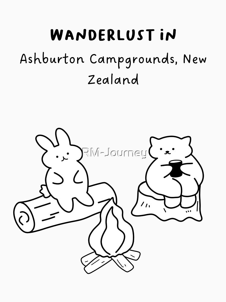 Wanderlust in Ashburton Campgrounds, New Zealand by RM-Journey