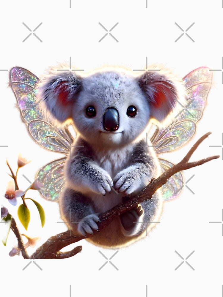 Fluffy Baby Koala Wings by AI-Only Creations