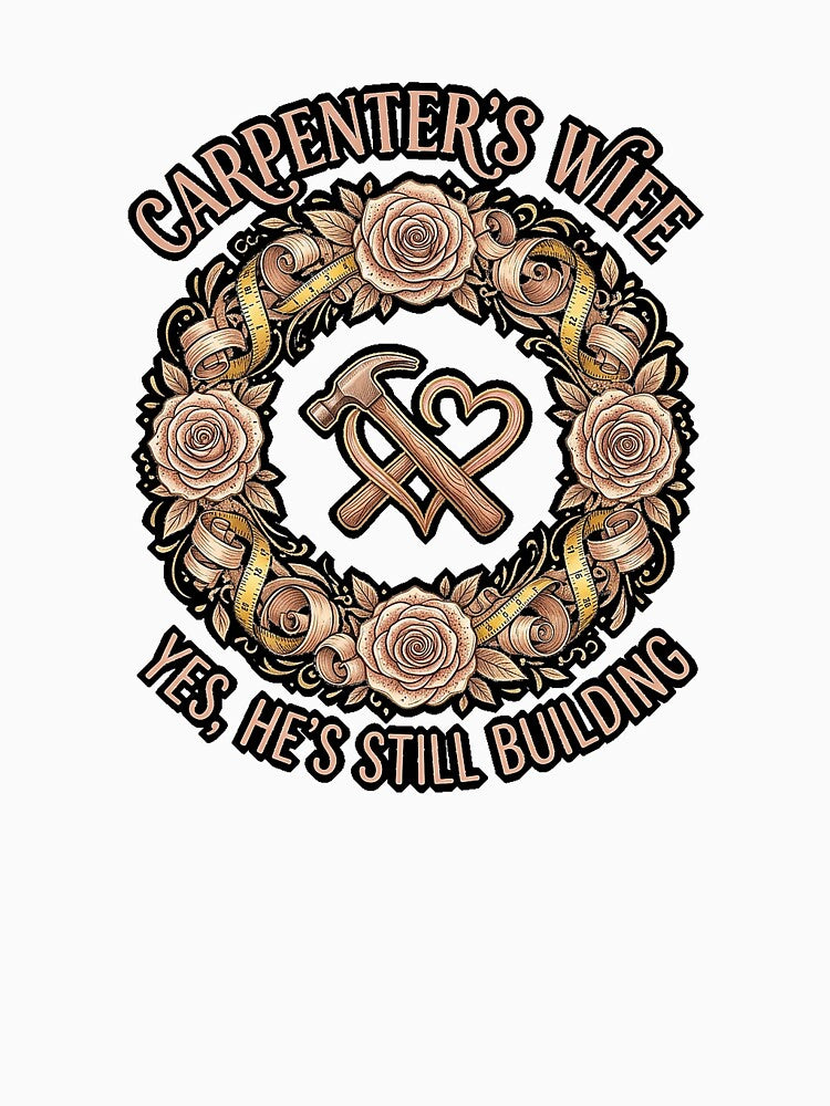 Funny Carpenter's Wife Gift Shirt by SayIt-Wear