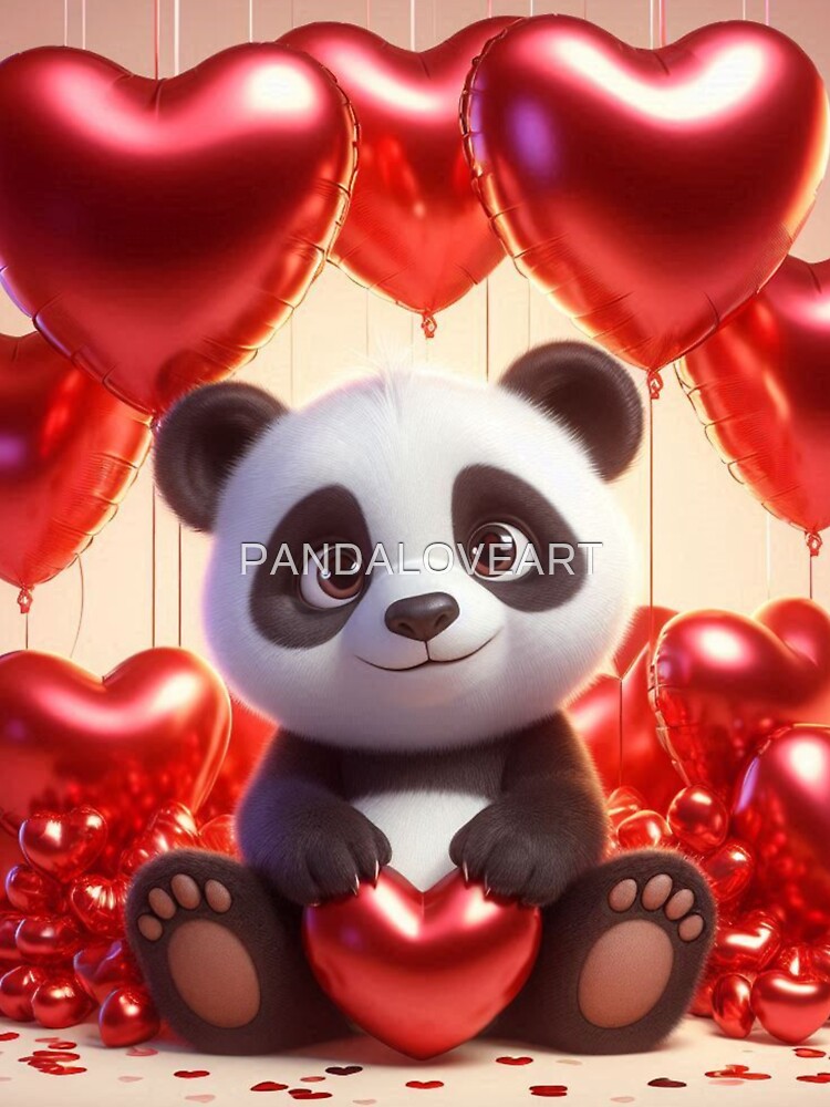 Valetine Panda 17 by PANDALOVEART