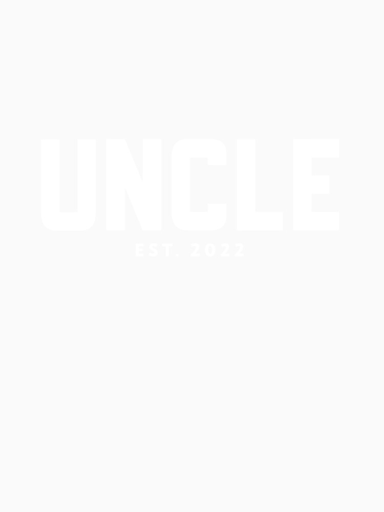 New Uncle 2022 - Cool Uncle Shirt by ShirtTrendz