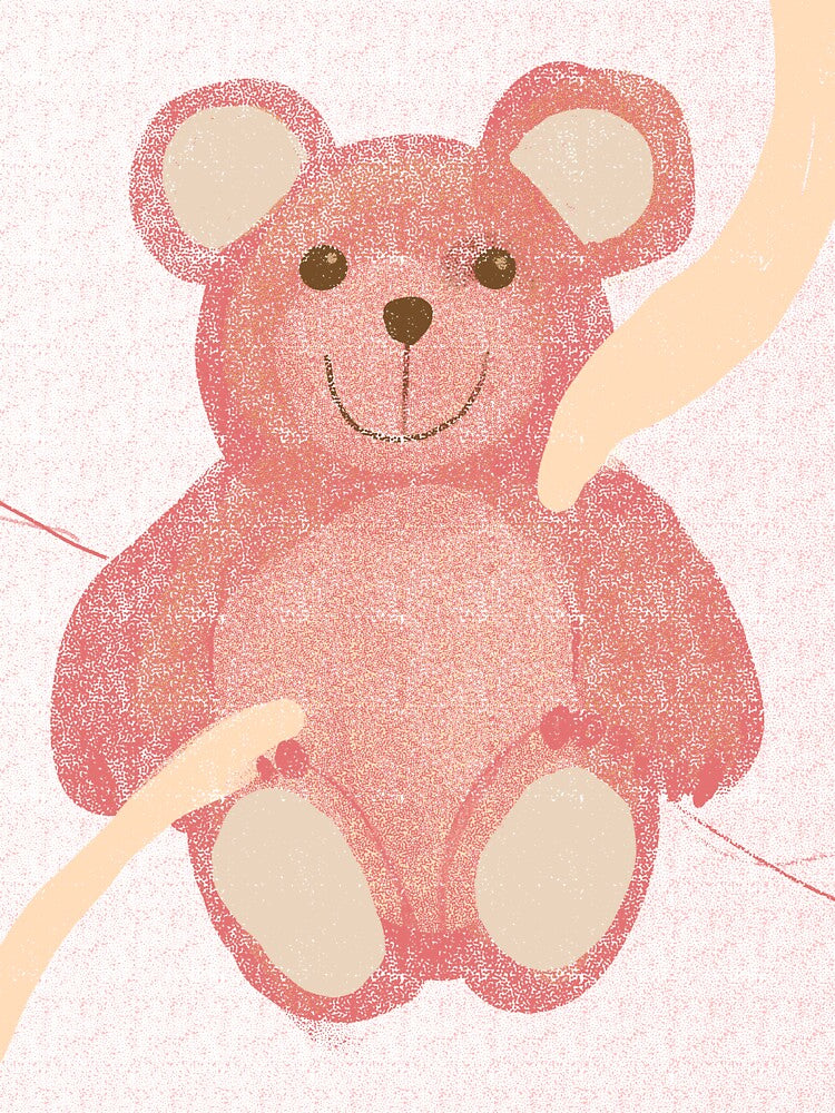Teddy Bear amidst life by Chunac