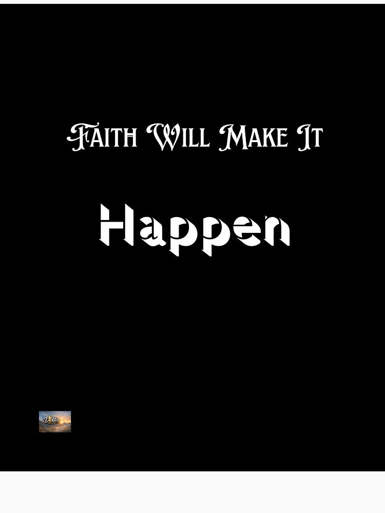 Inspirational Christian Motivation T-Shirt by DektosDesigns