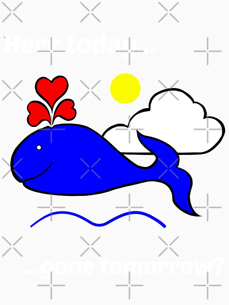 Flying Whale Here Today by Aurorapod