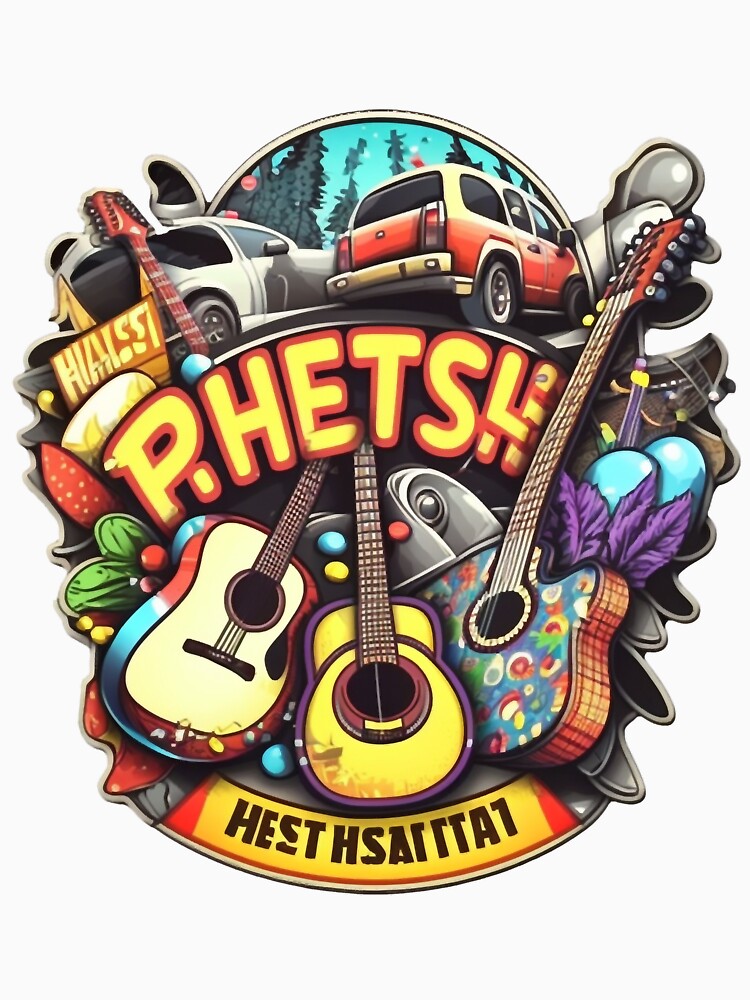 Elevate Your Festival Gear with High-Quality Music Festival Digital Stickers by DresedInJoy