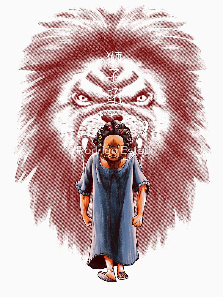Lion roar by Rodrigo Estay