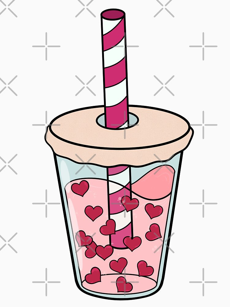 Kawaii Valentine Boba by FeistyDesigns