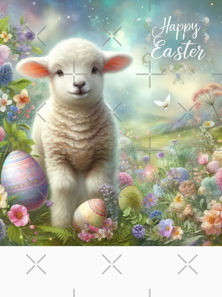lamb happy easter by Expressions-Sel