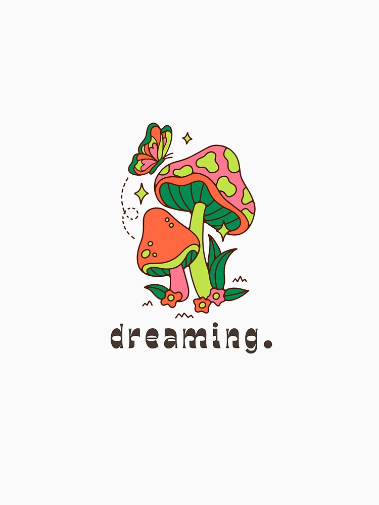 Cute Mushroom Pin Button Kawaii Aesthetic Nature Design by GetZento