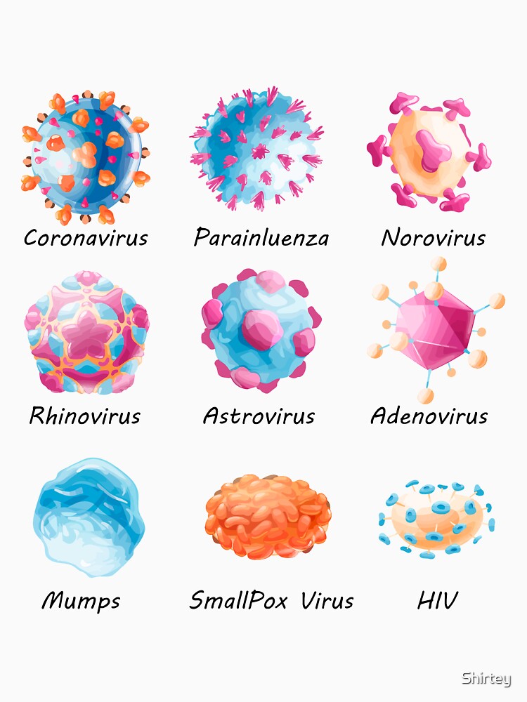 Different Viruses - Norovirus, HIV, Etc. by Shirtey