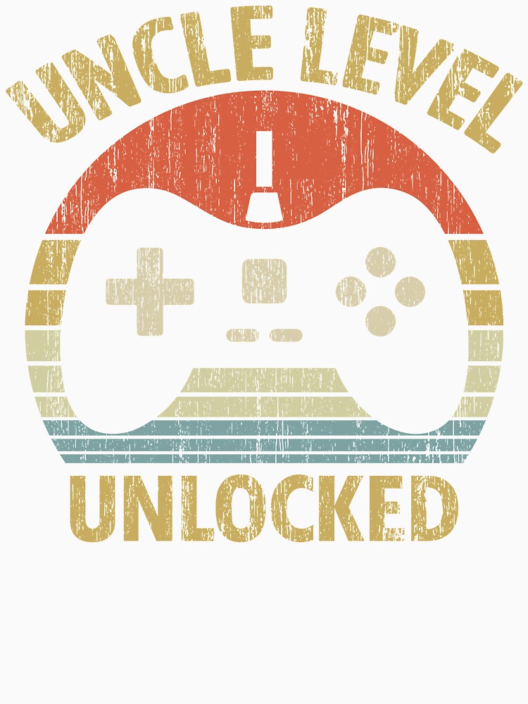 Uncle Level Unlocked - New Uncle First Time Uncle Baby Shower Video Gamer by nana1099
