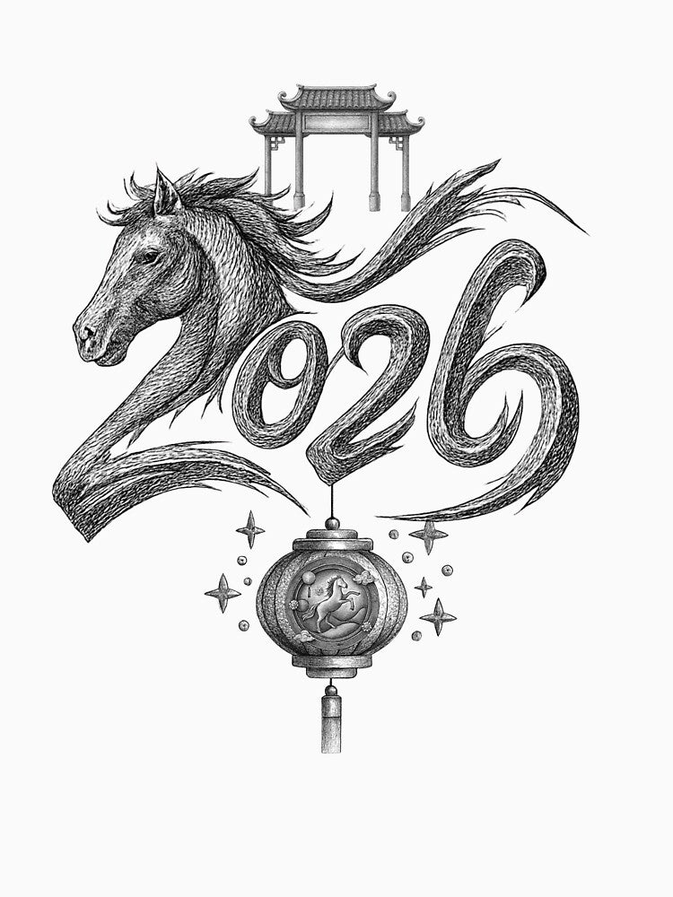 YEAR OF THE FIRE HORSE by CraftsMeDesign