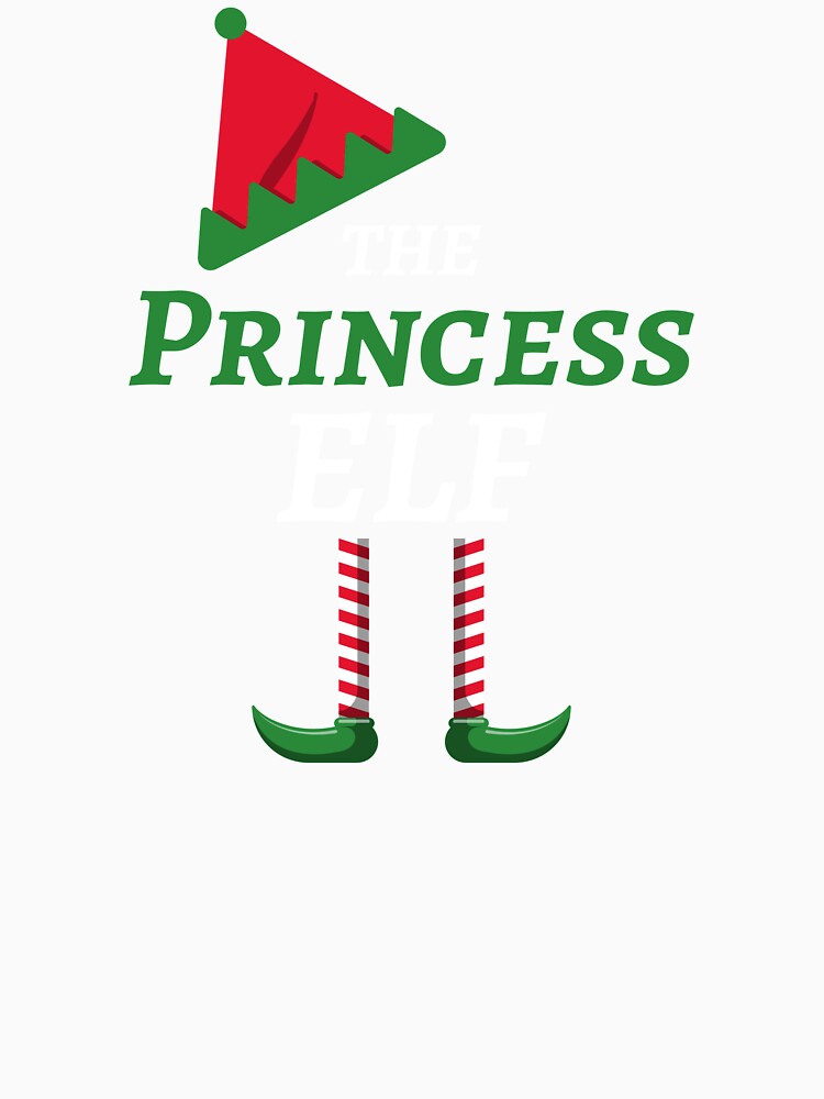 The Princess Elf matching family Christmas by HolidayTees