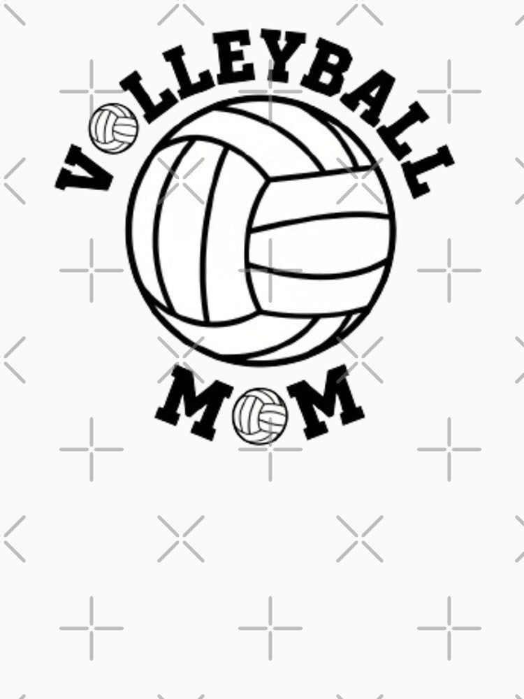 Volleyball Mom by TiffanyTTees