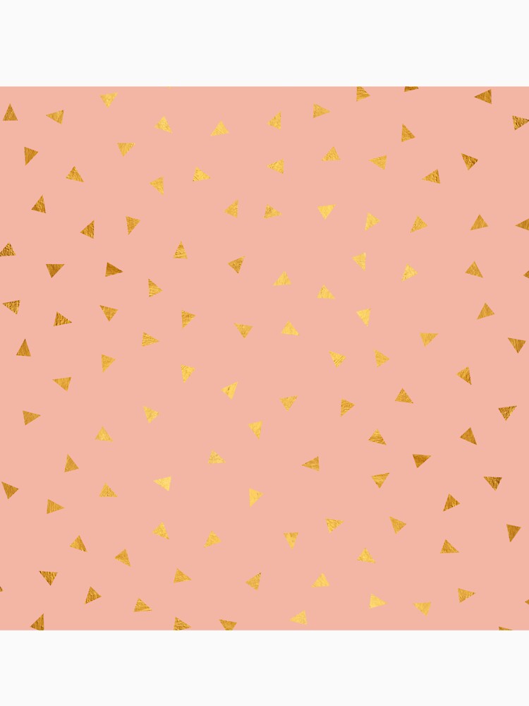 Millennial Pink Gold Pastel Pattern by Vic Torys ☆