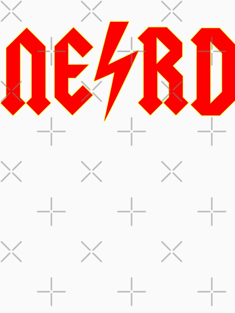 NERD - lettering with lightning by MyREDBlack
