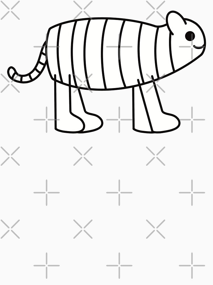 Cute Kawaii White Tiger by KawaiiByDice