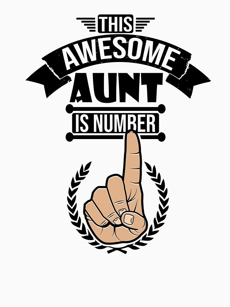 This awesome aunt! aunt gifts by Cutebutfunny