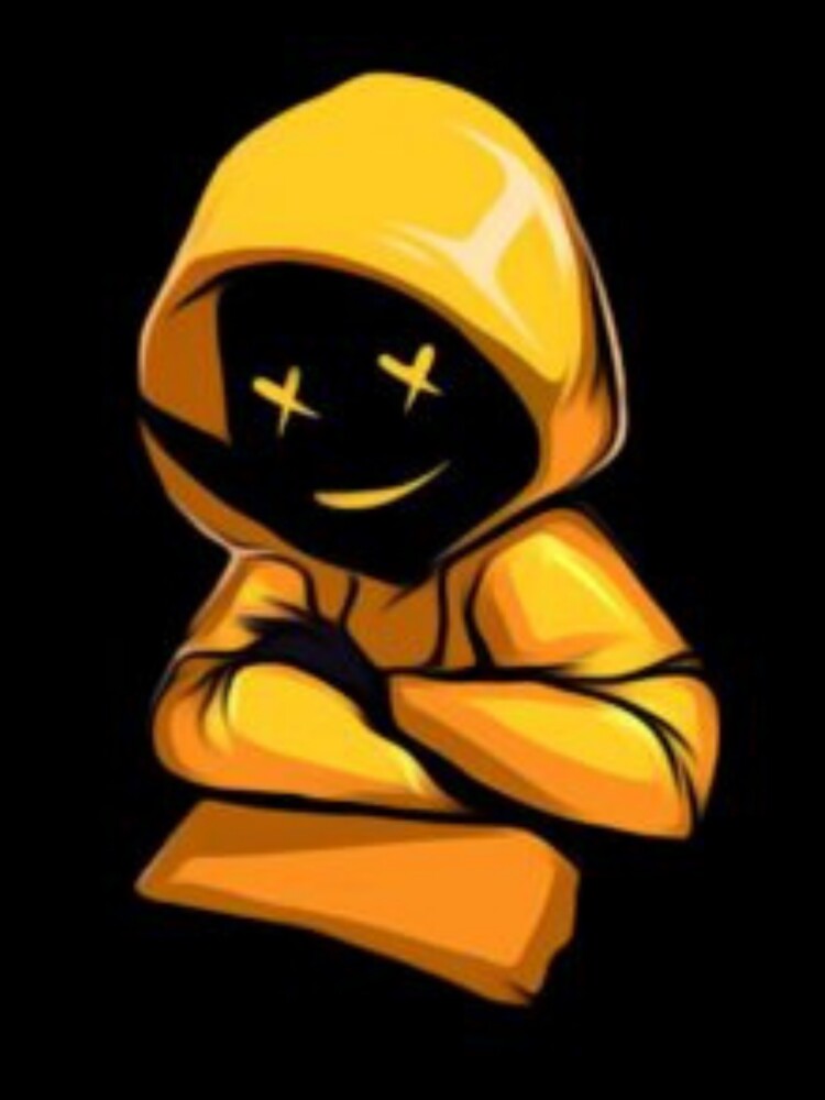 Dark & Yellow Baby Design by Chathux