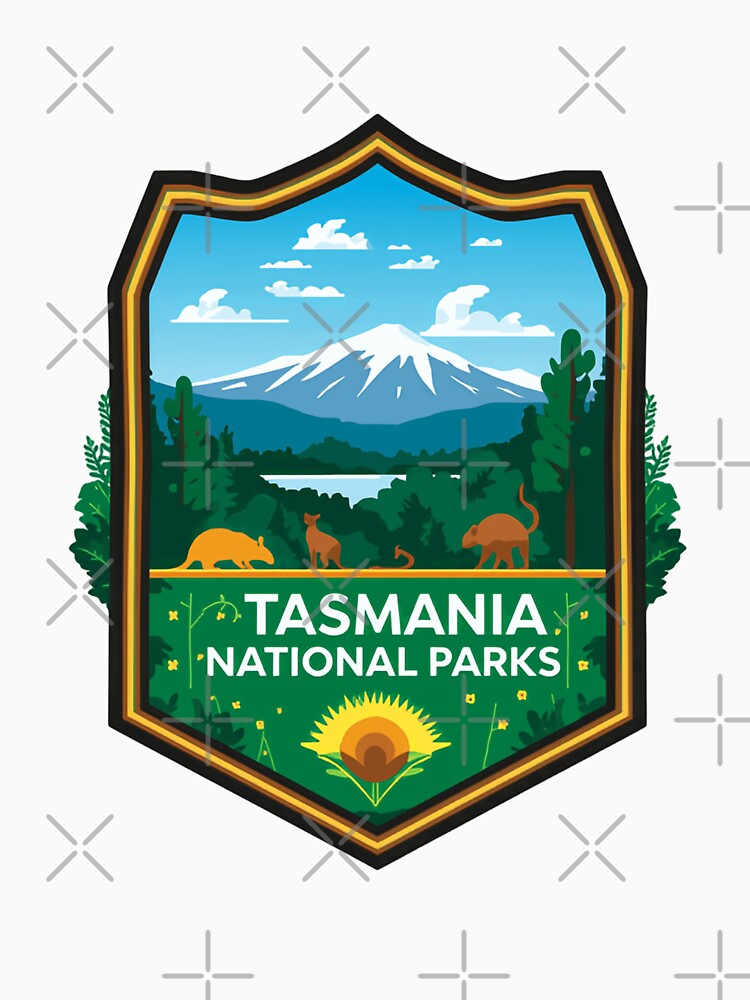 Tasmania National Parks Australia Travel Outdoors Adventure Souvenir by Simsimah26Parks