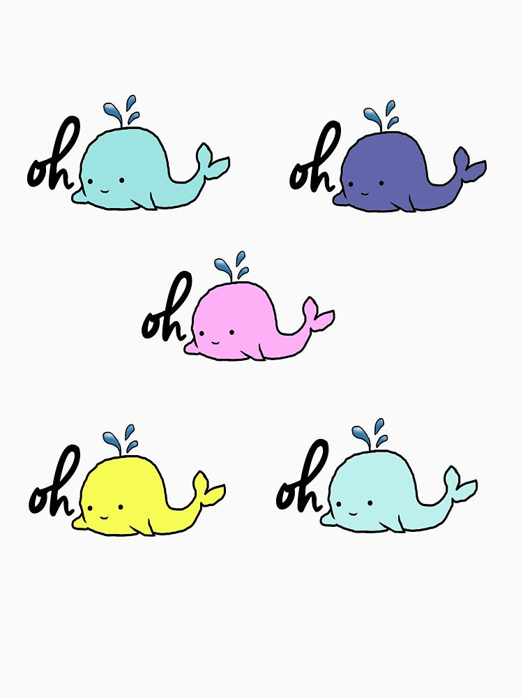 Oh Whale five in one - cute by MovieHub