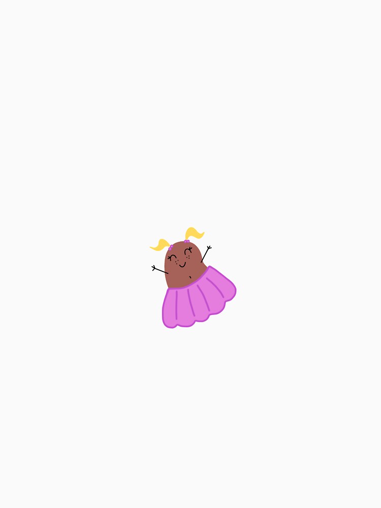 Bean in Skirt Sticker by livtrue16
