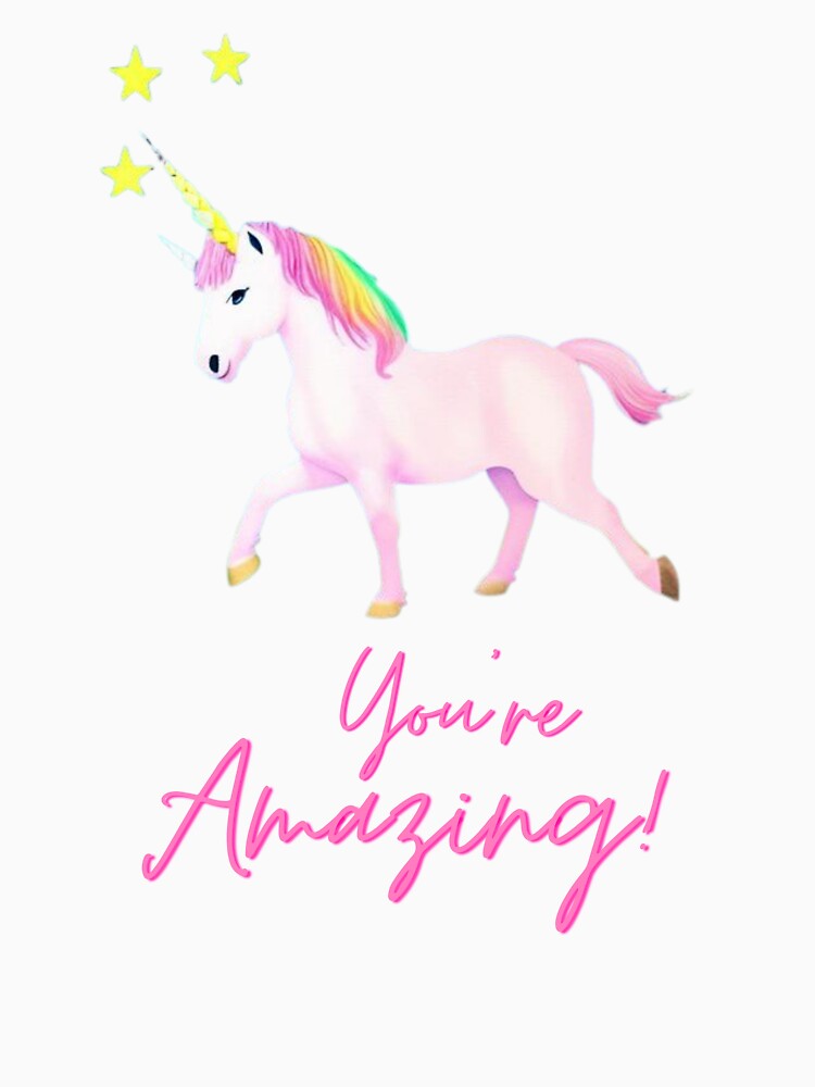 Unicorn Stars You are Amazing by BoomBoomBaby