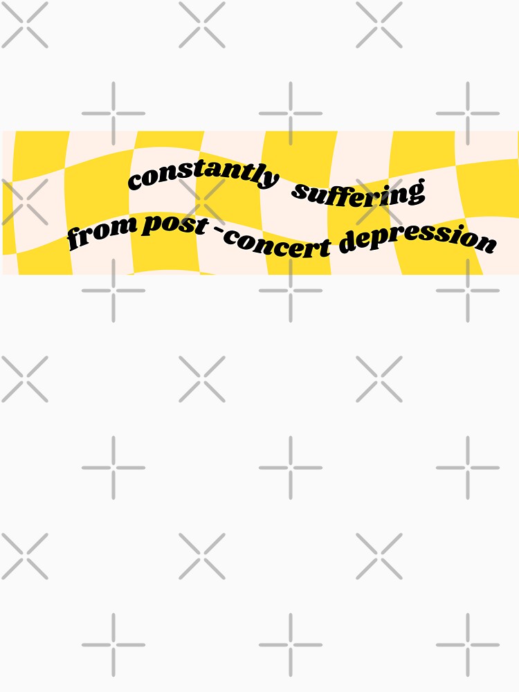 Post Concert Depression YELLOW by RexieLovelis