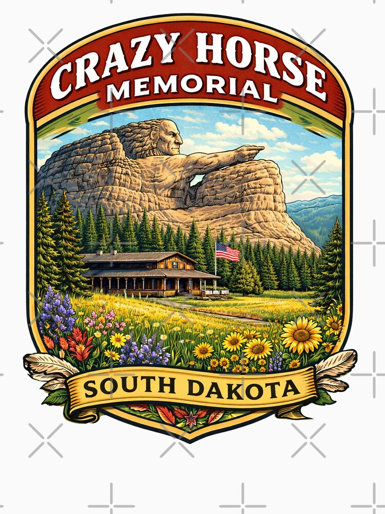 Crazy Horse Memorial - South Dakota by Myra365Art
