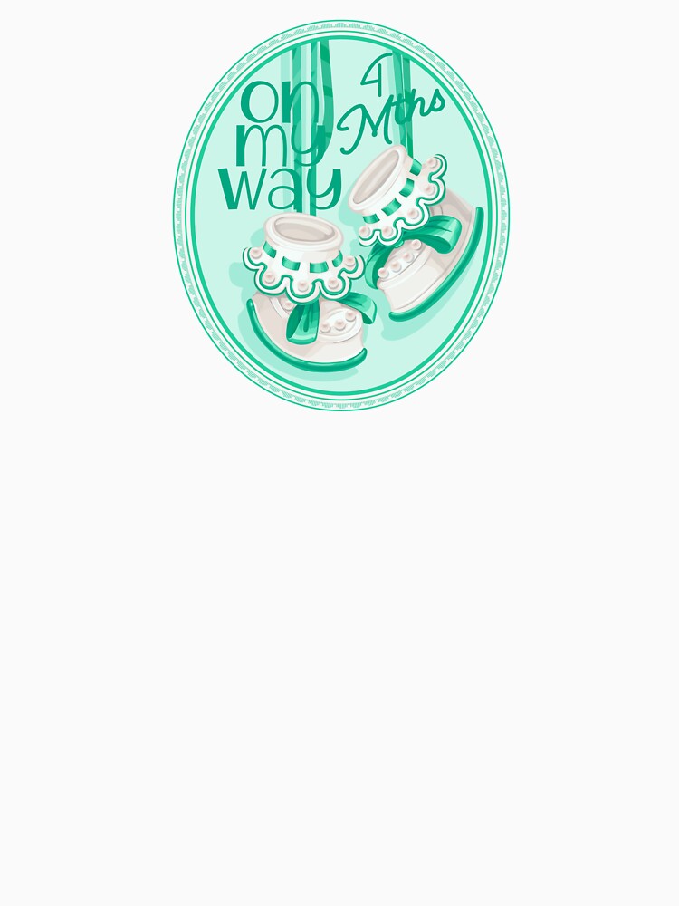 “On My Way - 4 Mths” Baby Green (Incl. Maternity & Baby Wear) by PawsitiveMum