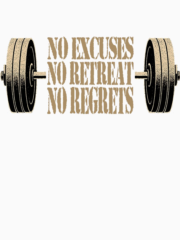 No Excuses - gym by ArtyApe