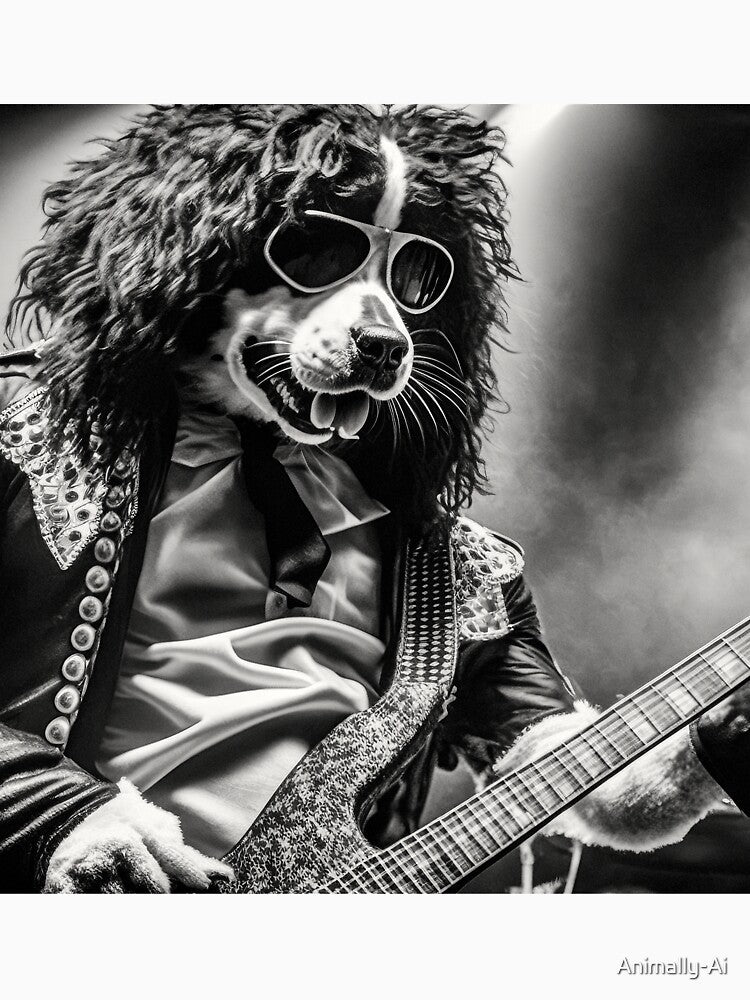 Rockstar Dog by Animally-Ai