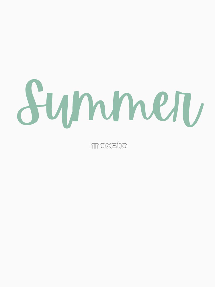 Summer name - Sage Green by moxsto
