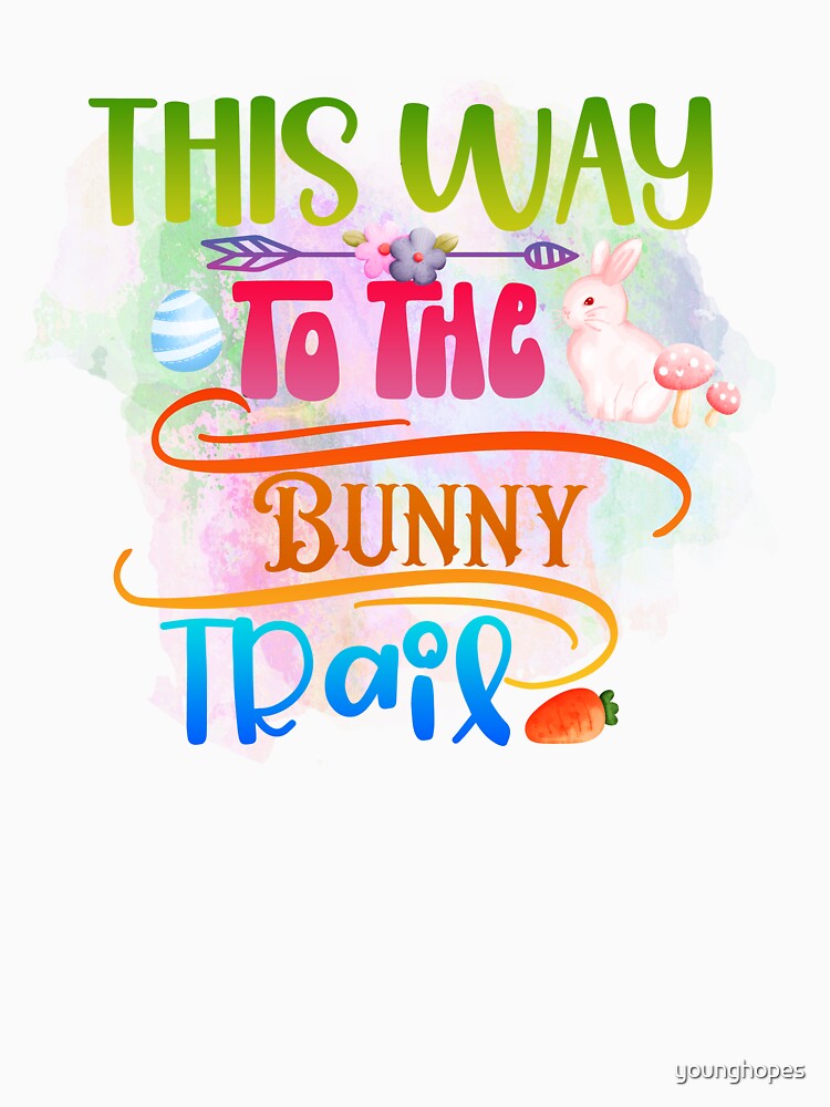 This Way to the Bunny Trail I Easter by younghopes