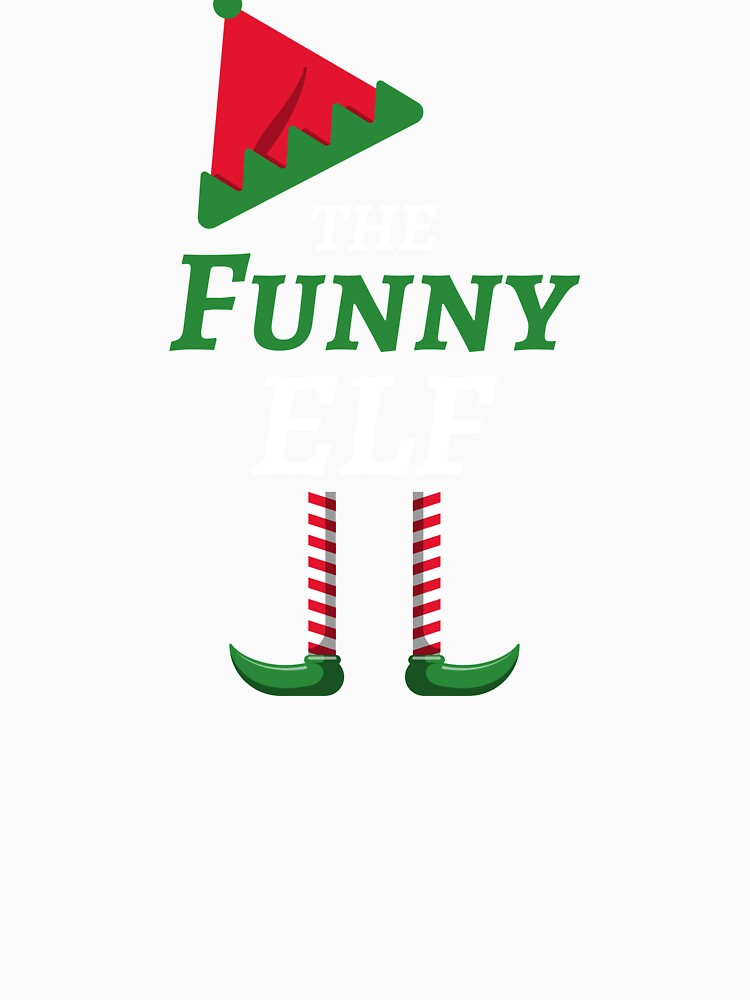 The Funny Elf matching family Christmas by HolidayTees