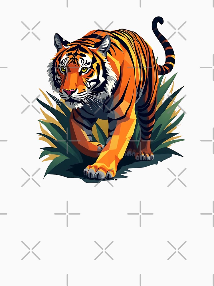Majestic Siberian Tiger: The King of the Wild by VibeTCreations