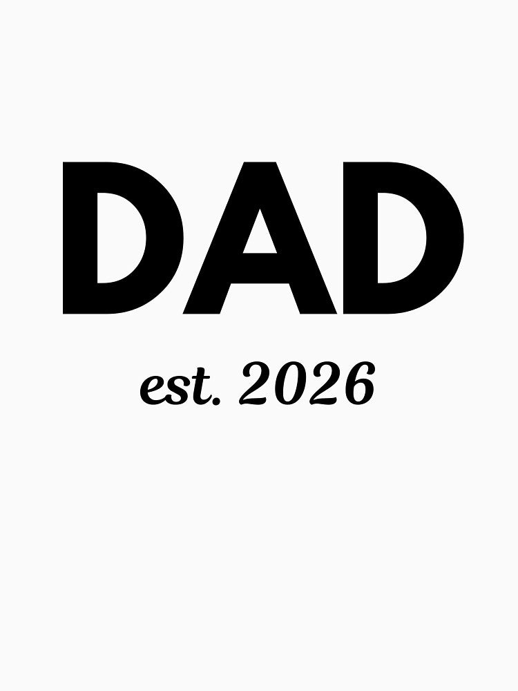 Dad est. 2026 – New Dad Gift for Fathers-to-Be by DadGear