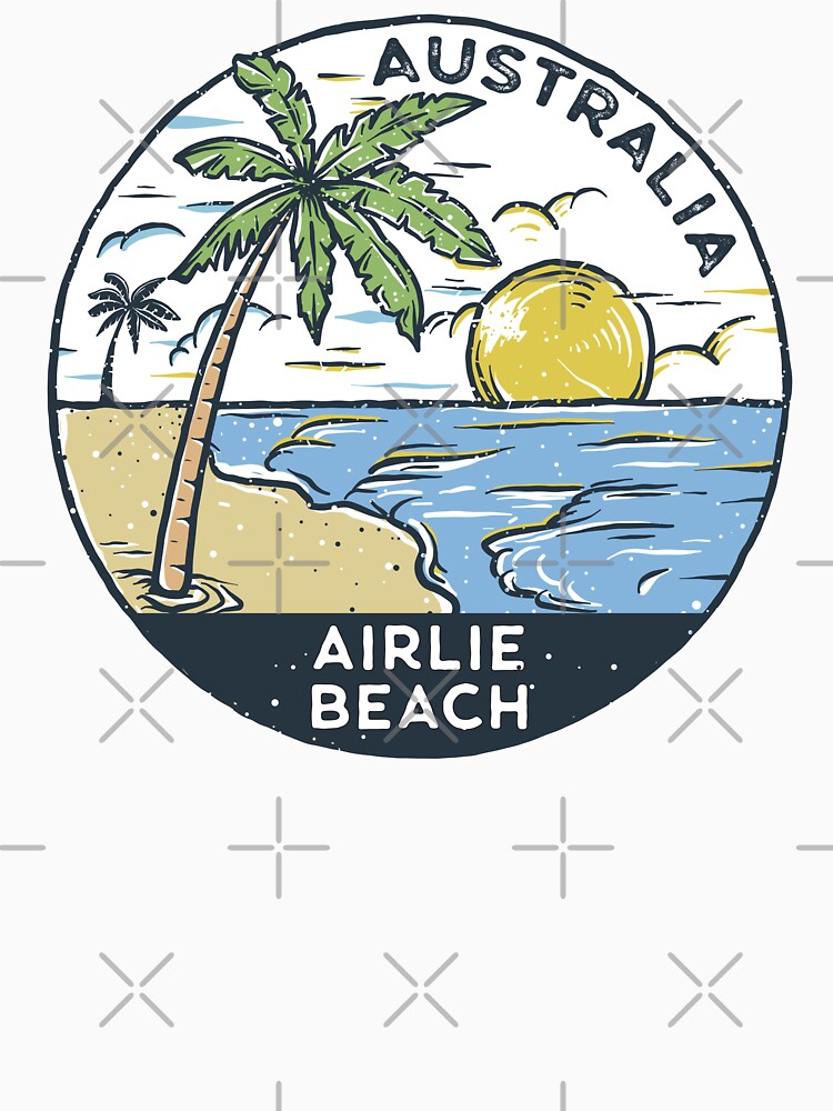 Airlie Beach Australia Vintage by KrisSidDesigns
