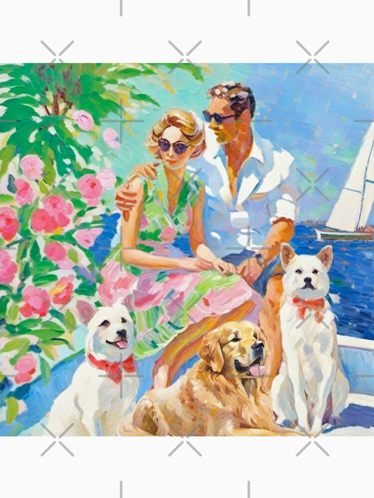 Yachting in a good company by SophieClimaArt
