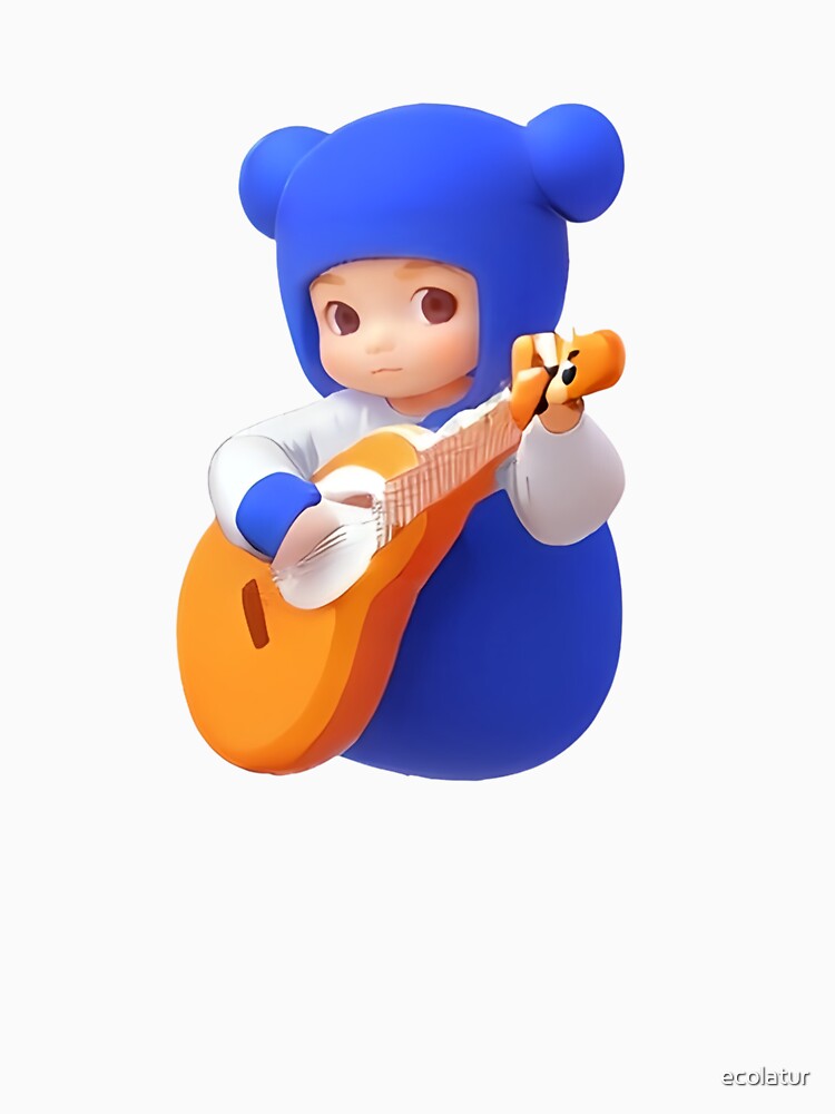 Baby Playing Guitar by ecolatur