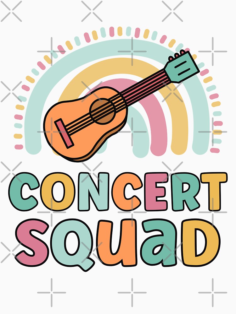Concert Squad Funny Matching For Girls Music Concert by JokeGysen