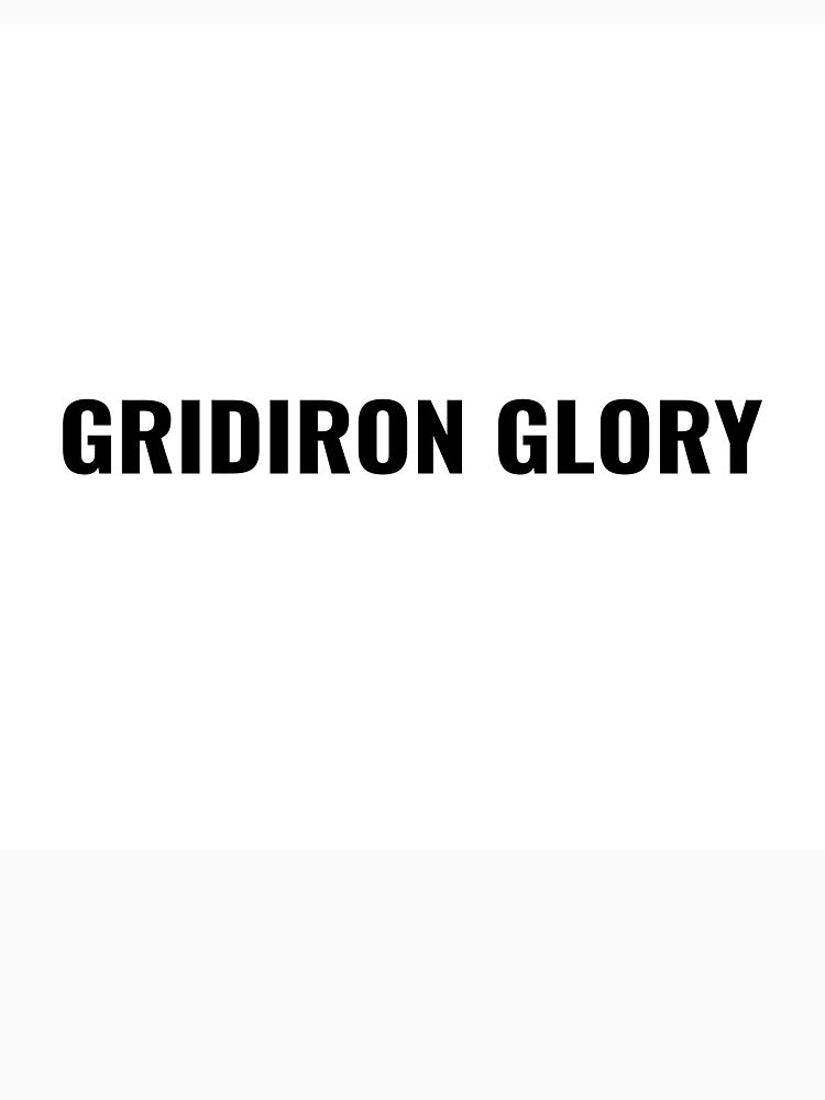 Gridiron Glory T-Shirt – Football Fan Tee | Uncle Jichuan by Uncle-Jichuan