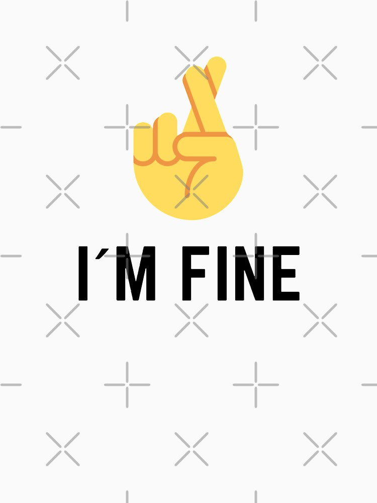 Im fine- White lie party by JessyDesigns